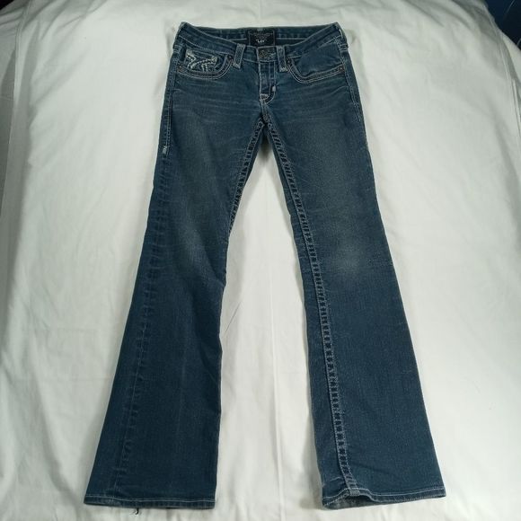 Big Star Liv style women's 27R vintage mid rise stretch bootcut jean 5 pocket - Picture 5 of 16